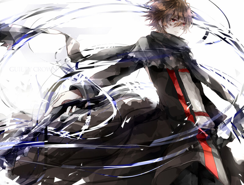 Anime Character in Motion — Black, Dramatic, Digital Art, Sword, Cloak