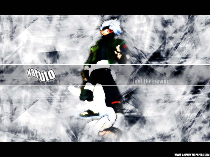 Anime Character in Motion — Black, Dramatic, Digital Art, Text