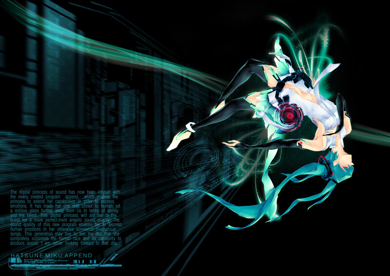 Anime Character in Motion — Black