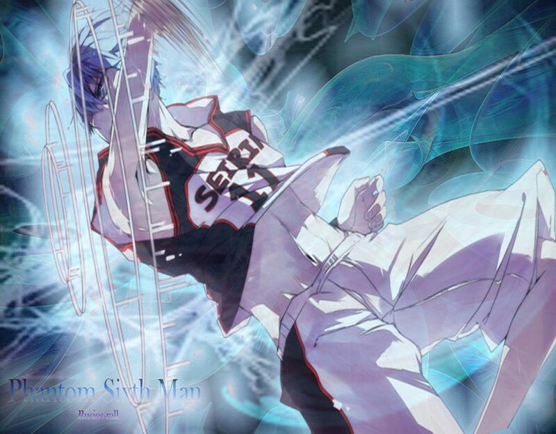 Anime Character in Motion — Blue, Dramatic, Ladder
