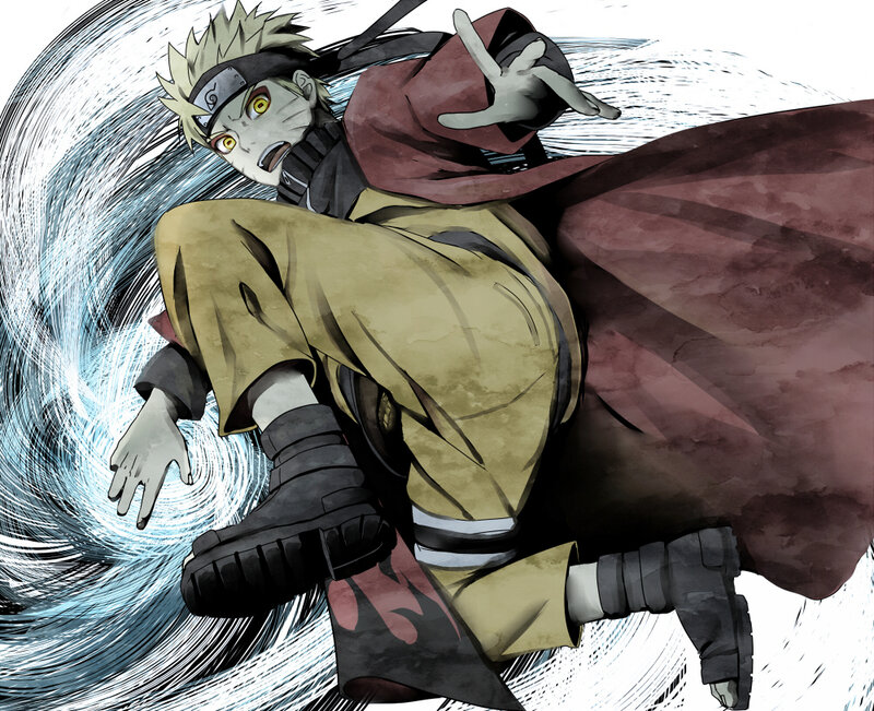 Anime Character in Motion — Brown