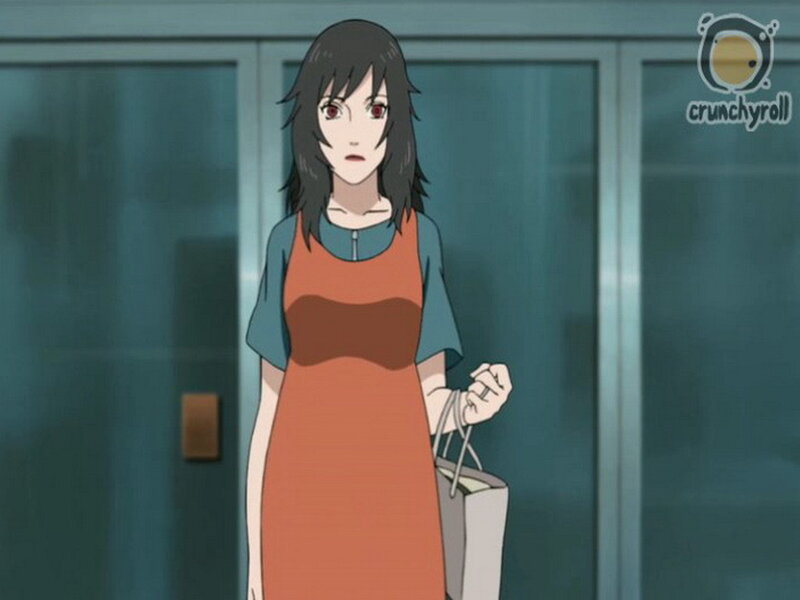anime character in orange dress