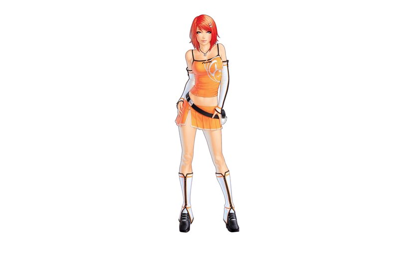 anime character in orange outfit