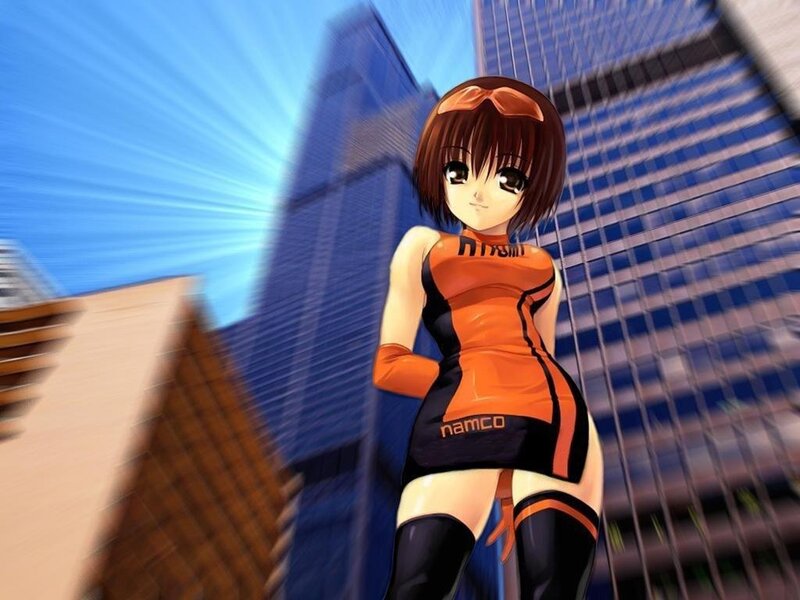 anime character in orange suit
