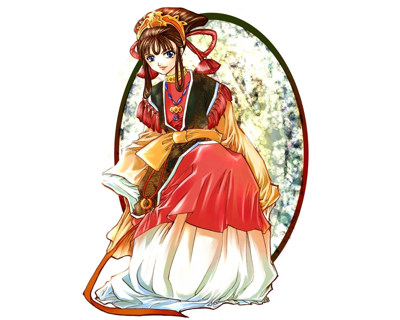 anime character in ornate dress
