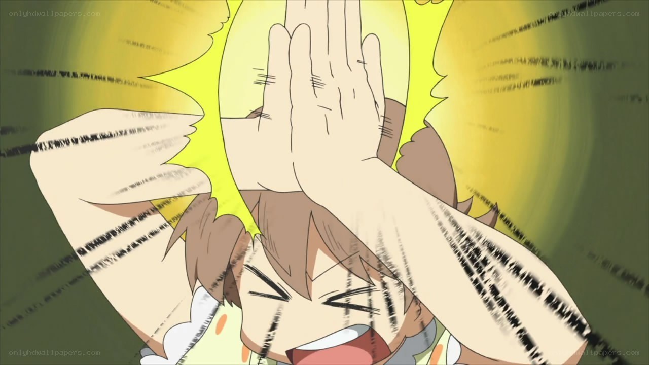 anime character in pain