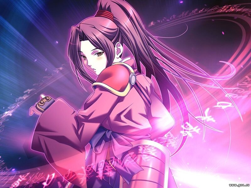 anime character in pink outfit