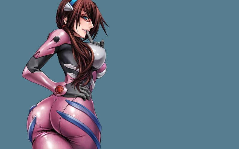 anime character in pink suit