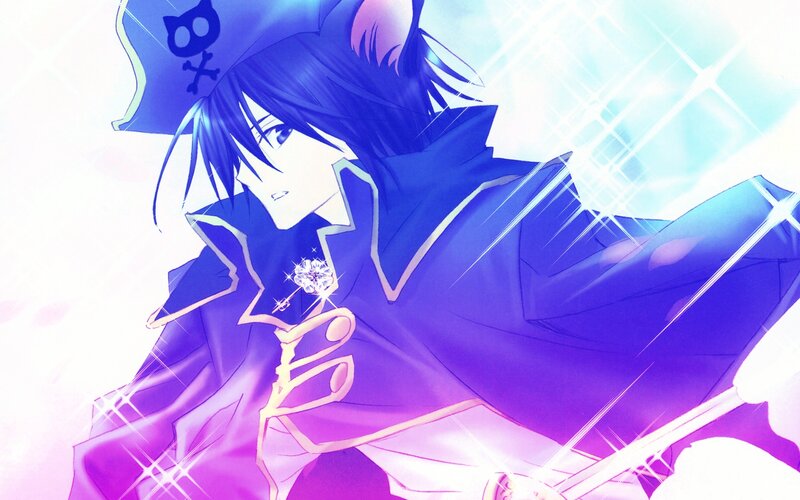 Anime Character in Pirate Hat
