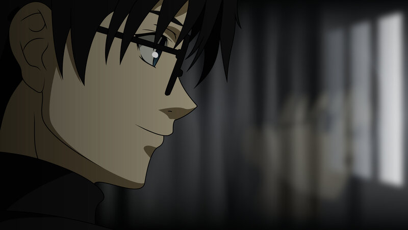anime character in profile