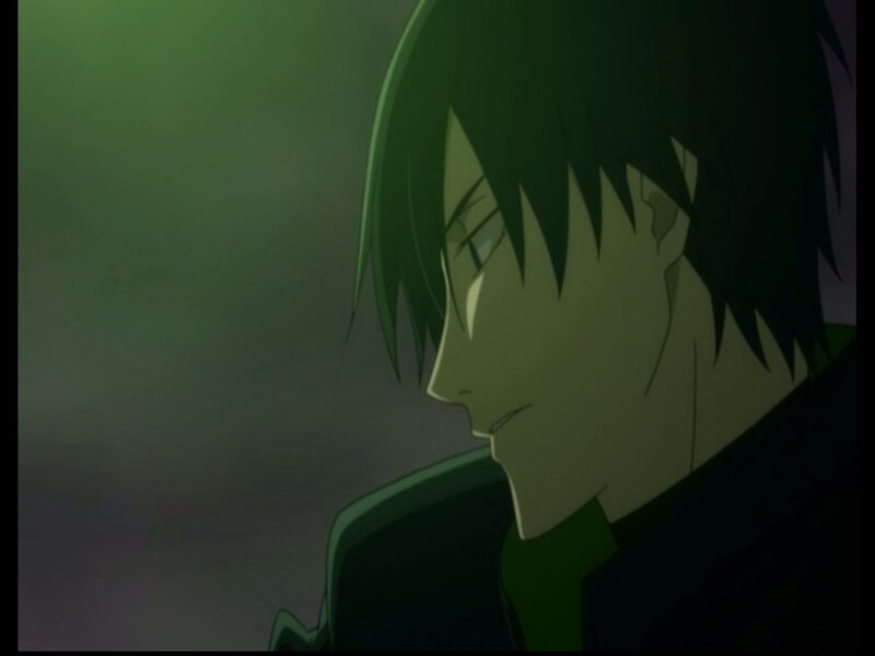 Anime Character in Profile — Green