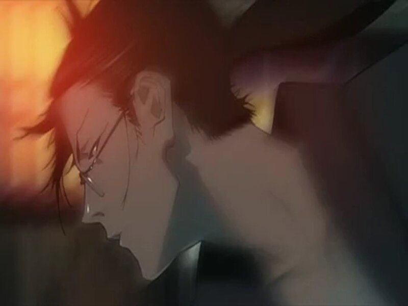 Anime Character in Profile — Orange