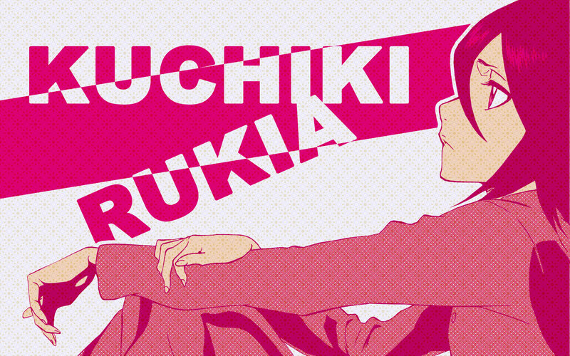 Anime Character in Profile — Pink