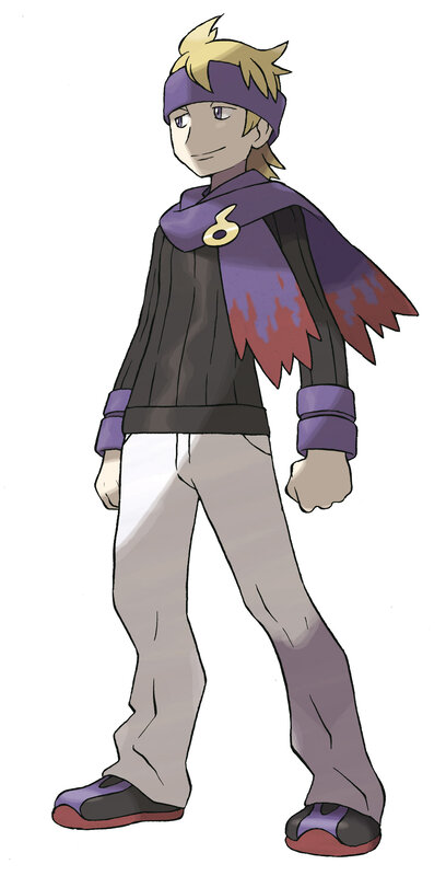 anime character in purple outfit
