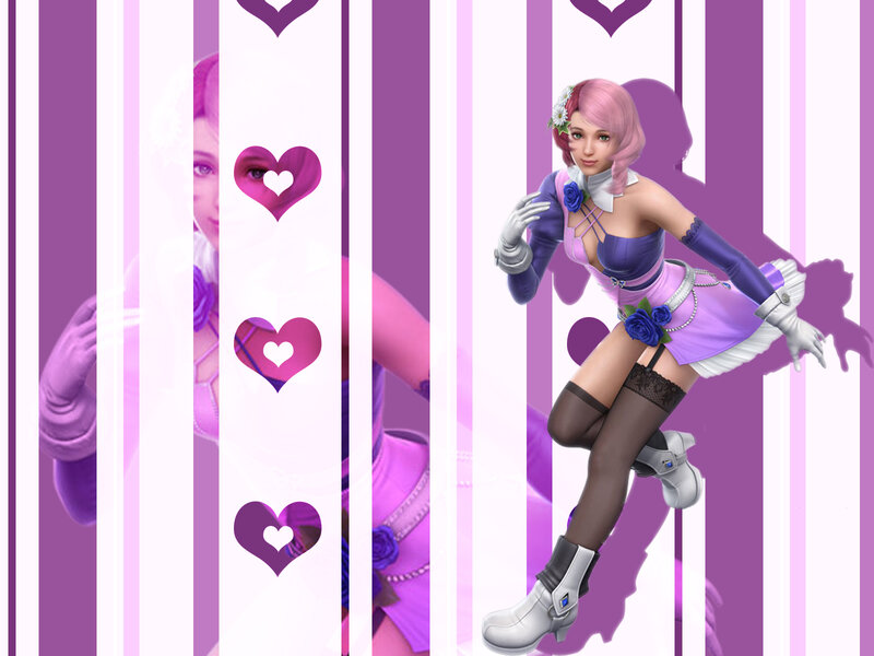 anime character in purple outfit
