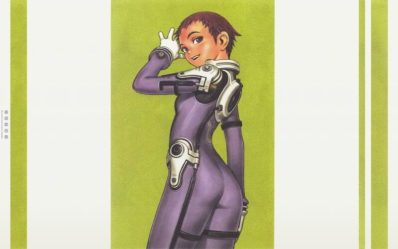 anime character in purple suit