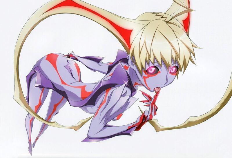 anime character in purple suit