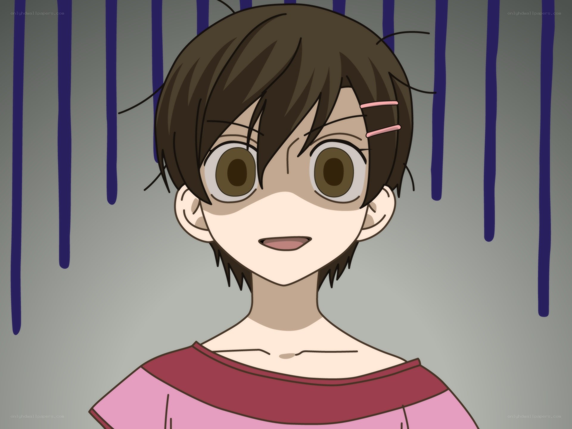 anime character in rain