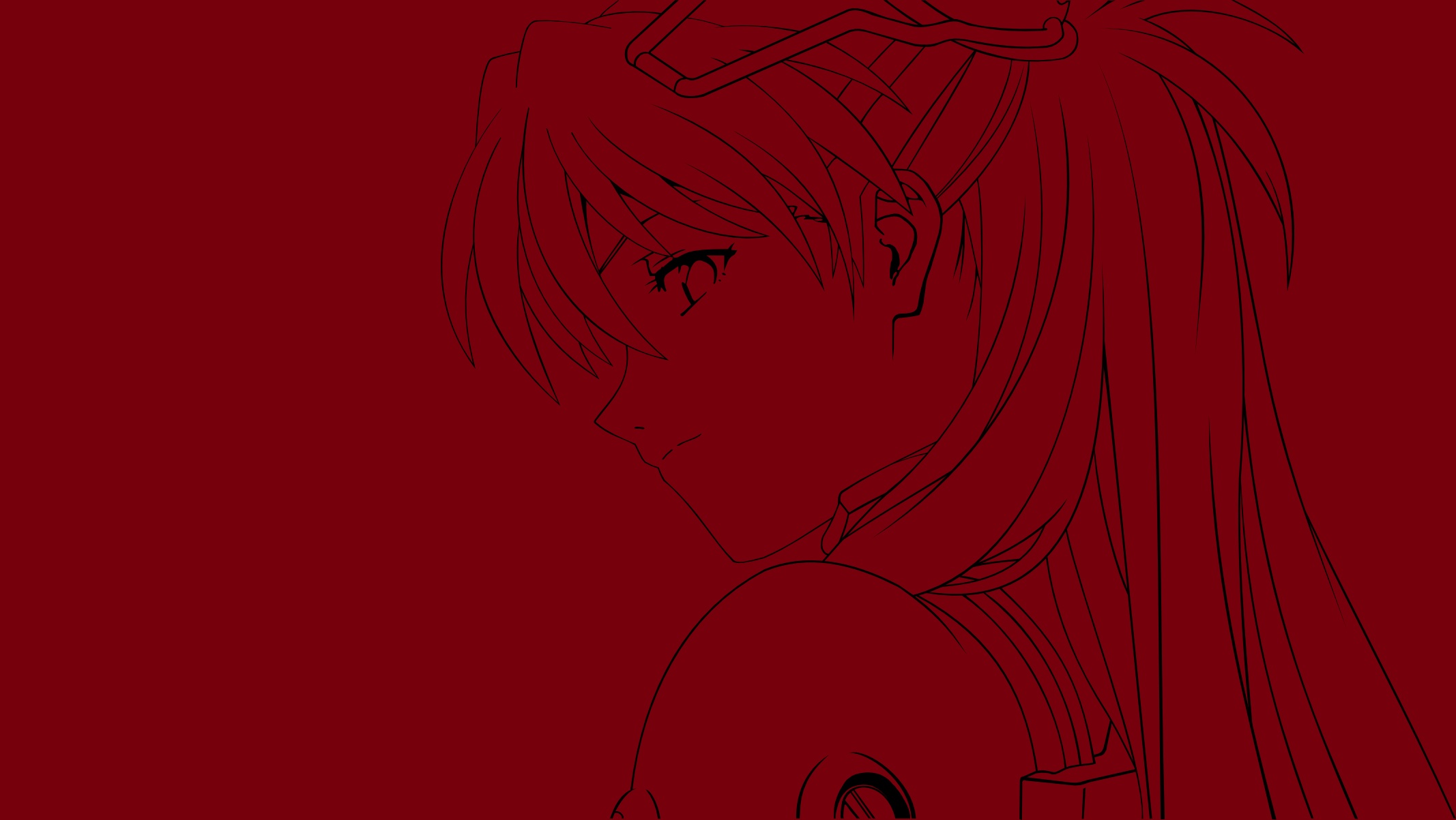 anime character in red