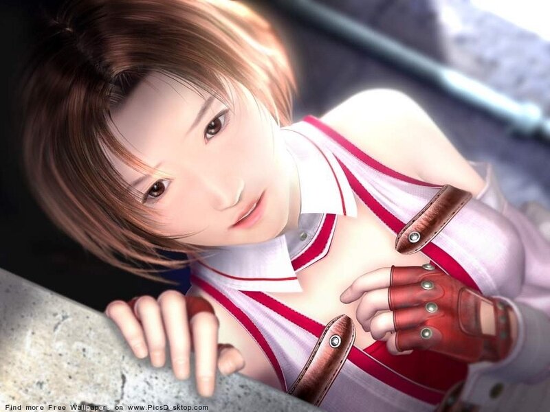anime character in red and white outfit