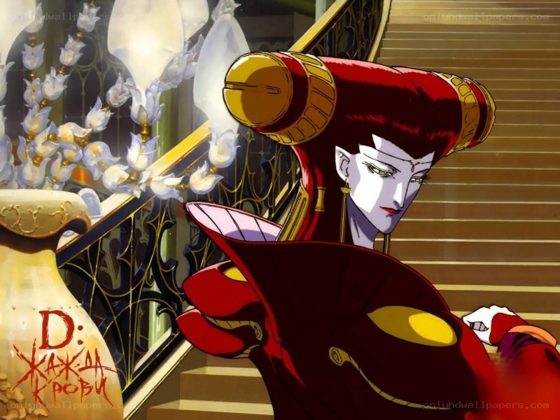 anime character in red attire