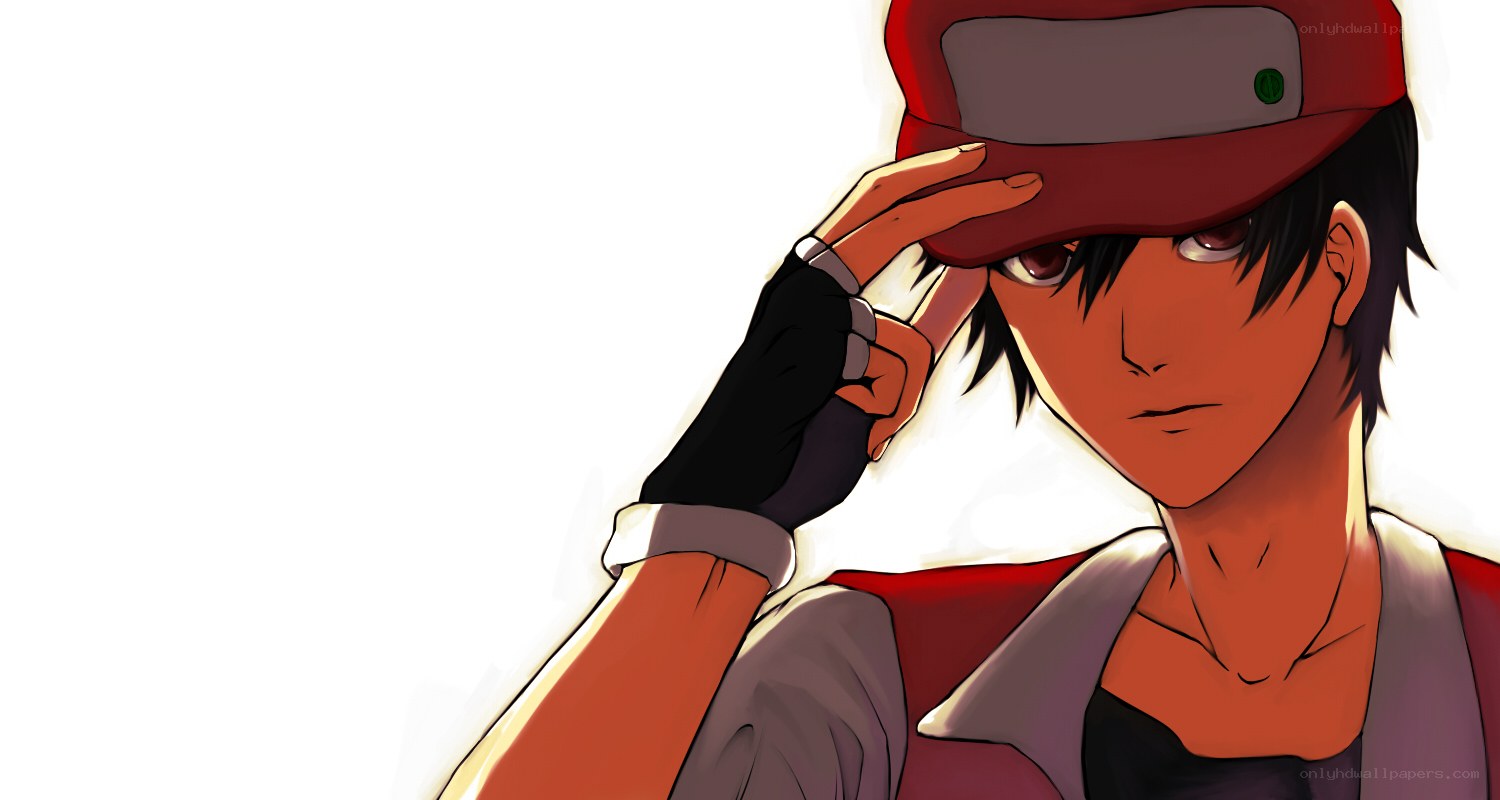 anime character in red cap