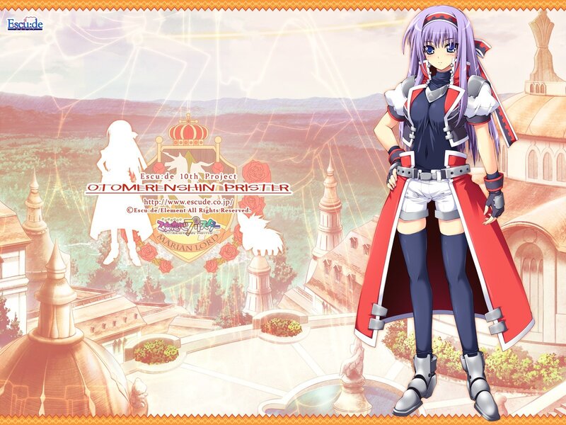 Anime character in red cloak