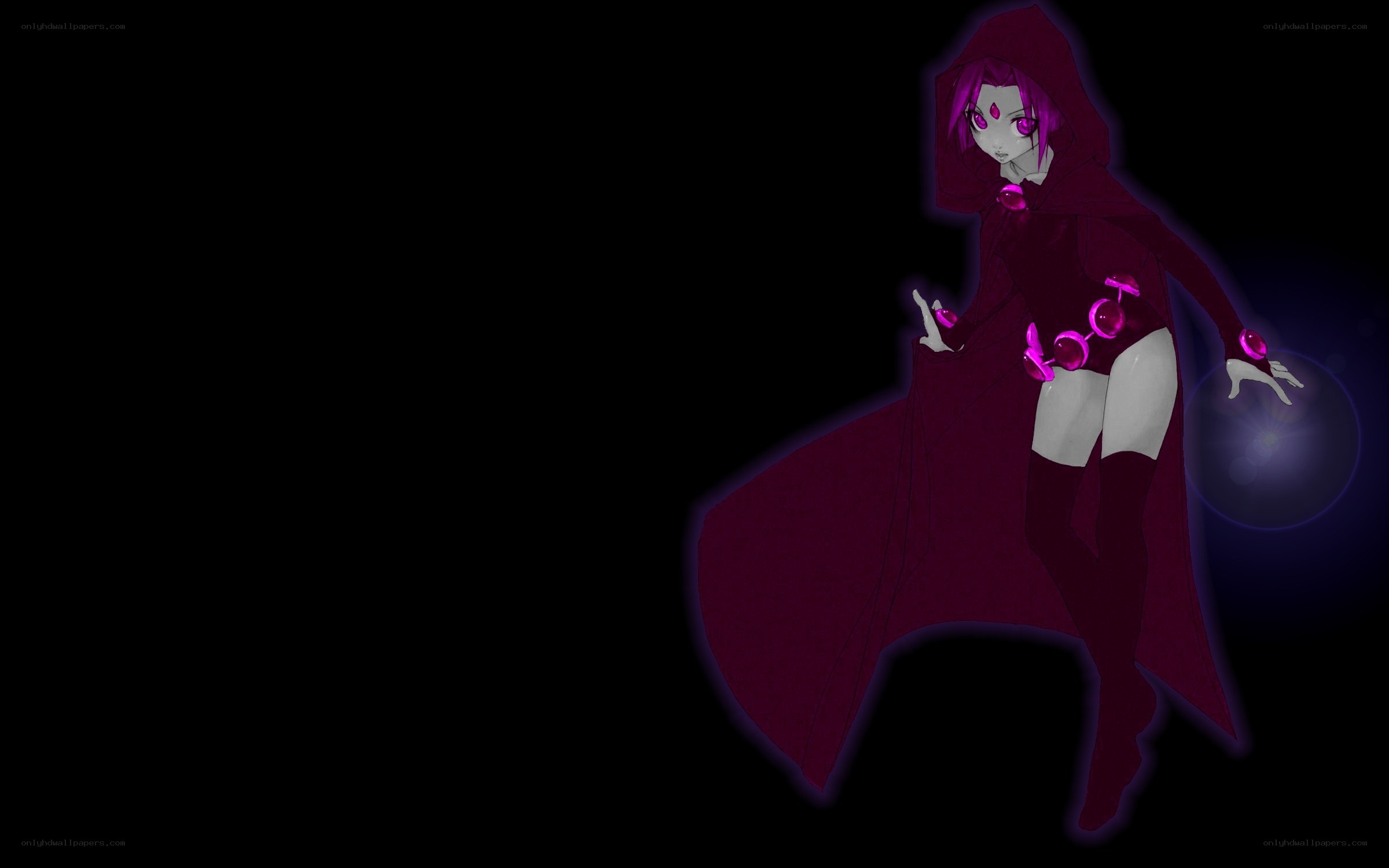anime character in red cloak