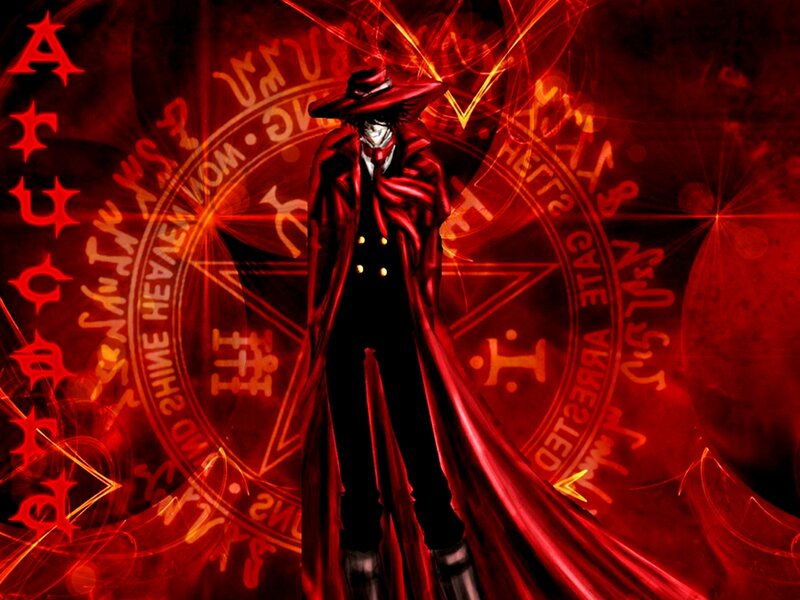 Anime Character in Red Cloak — Dramatic, Manga, Hat