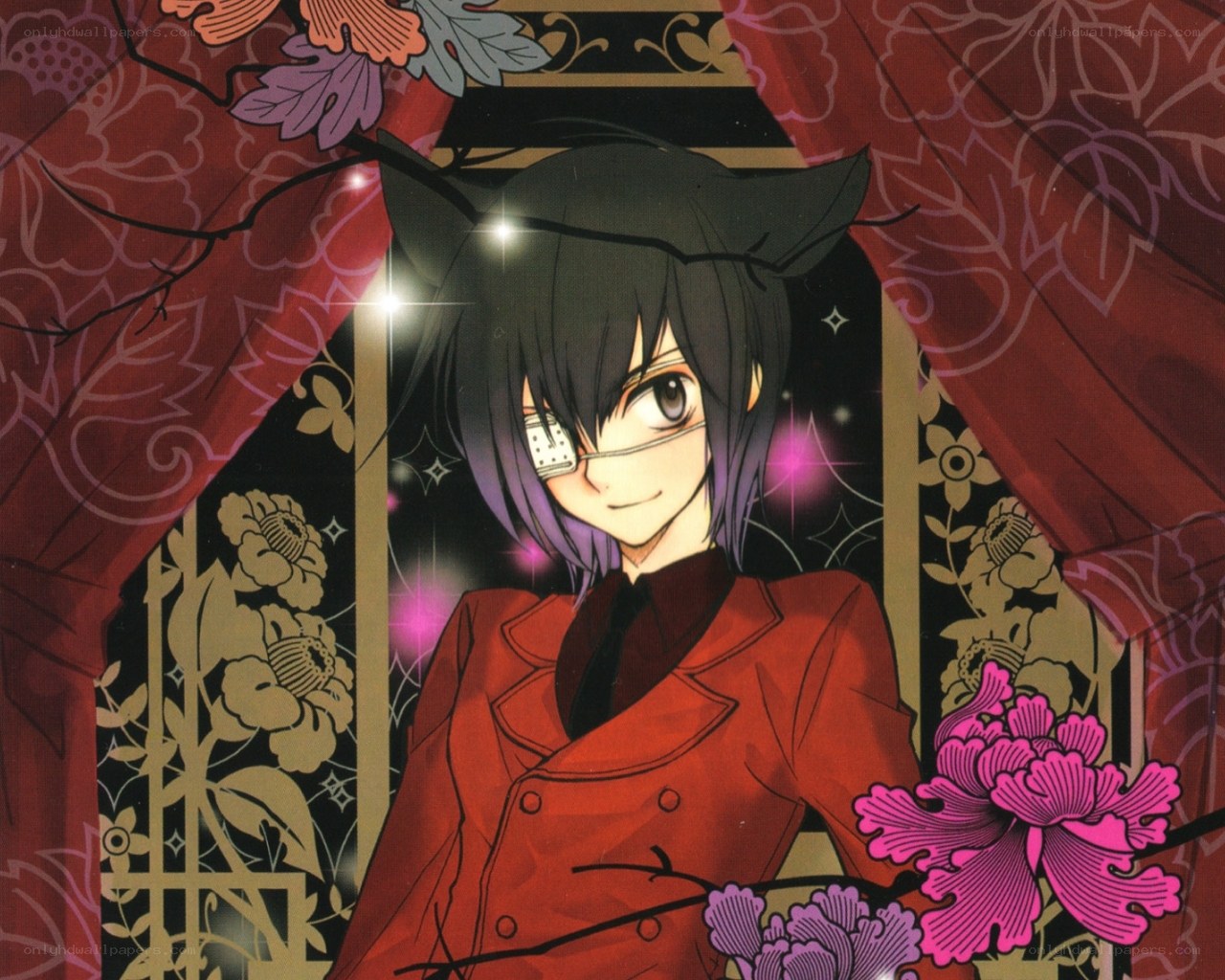 anime character in red coat