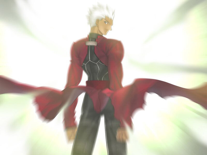 anime character in red coat