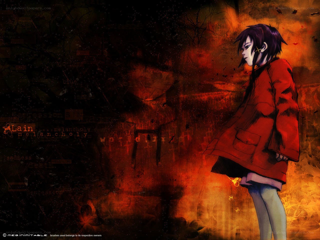 anime character in red coat