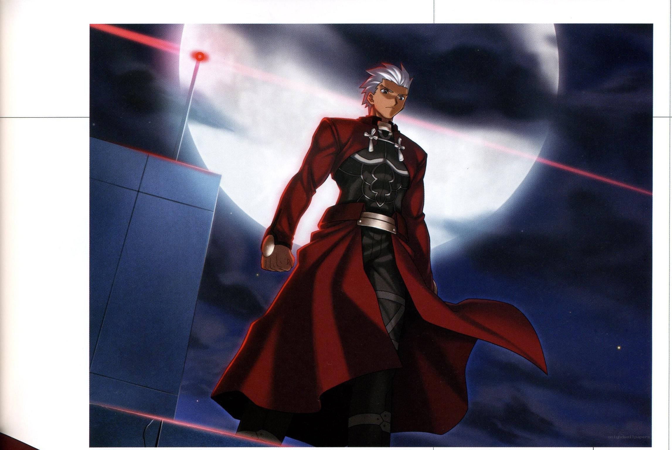 anime character in red coat