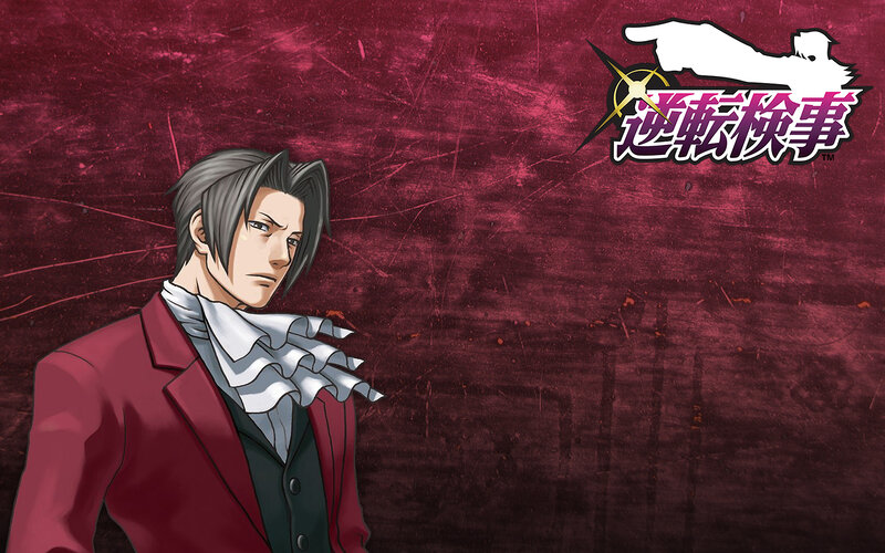 Anime Character in Red Coat — Dramatic, Red Background
