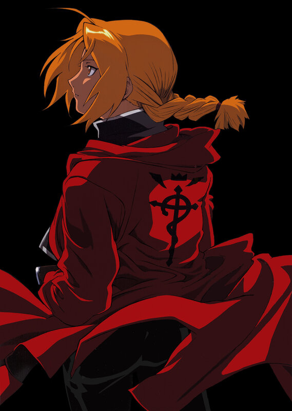 Anime Character in Red Coat — Dramatic, Red Coat