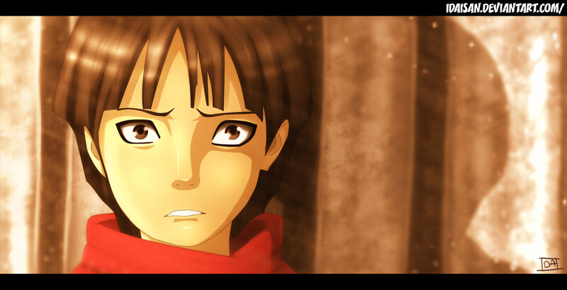 Anime Character in Red Hoodie