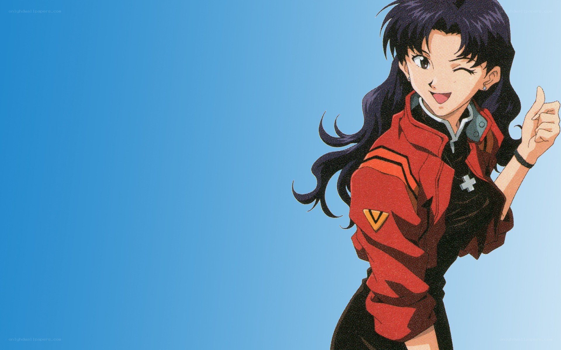 anime character in red jacket