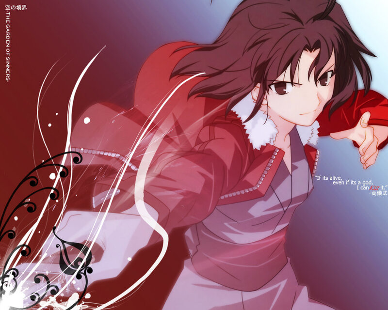 Anime character in red jacket