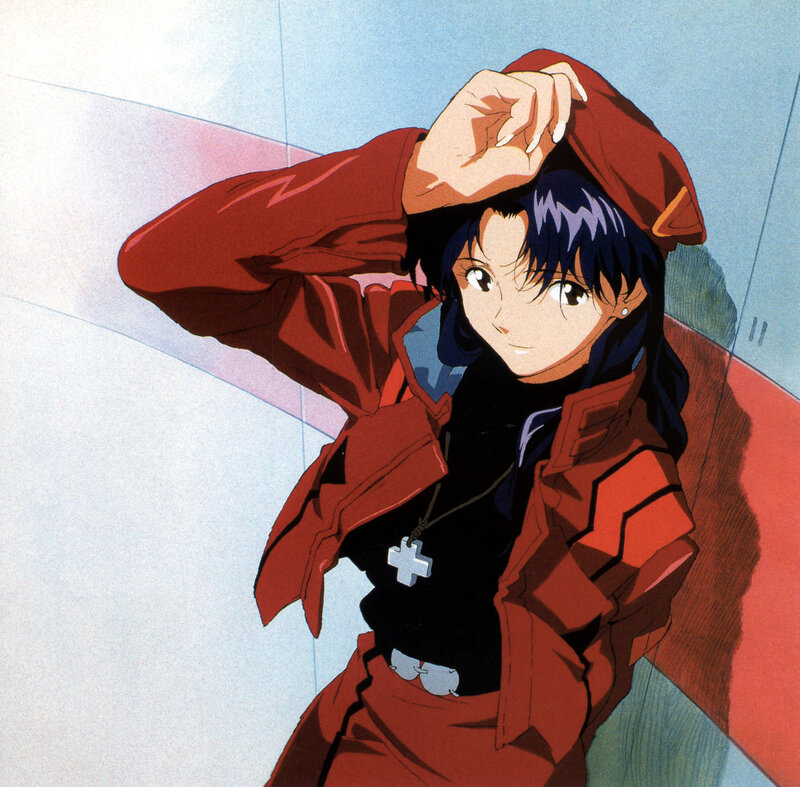 Anime Character in Red Jacket — Calm
