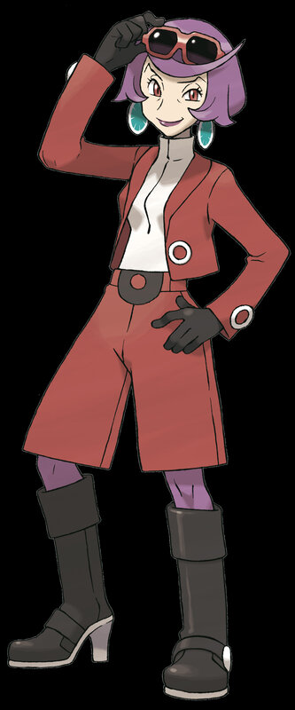anime character in red outfit