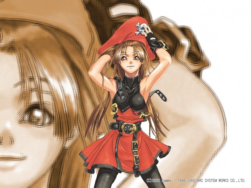 Anime character in red outfit