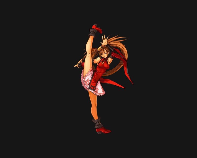 anime character in red outfit