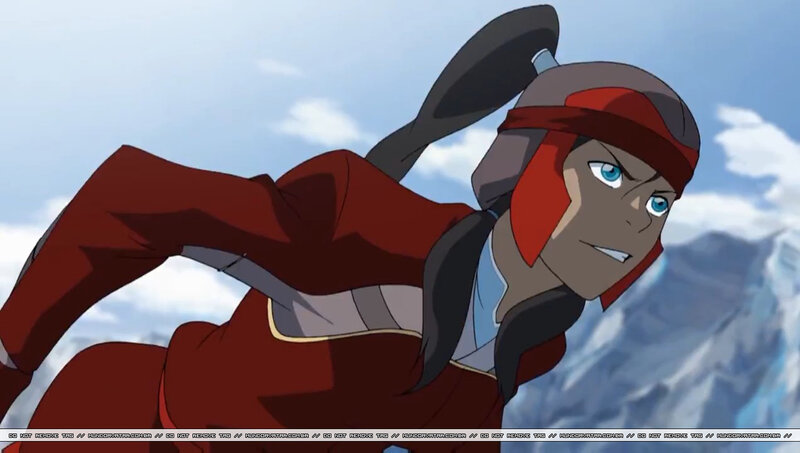 Anime Character in Red Outfit — Determined