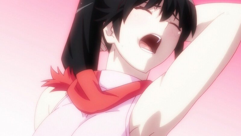 anime character in red scarf
