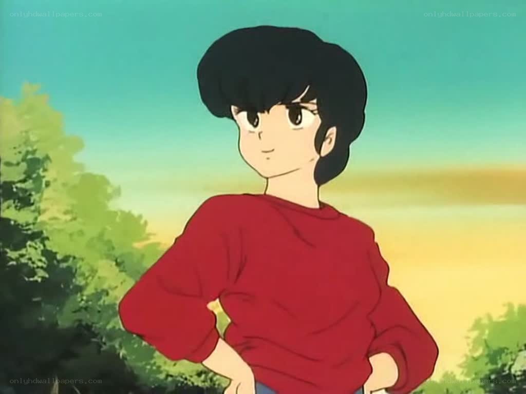 anime character in red shirt