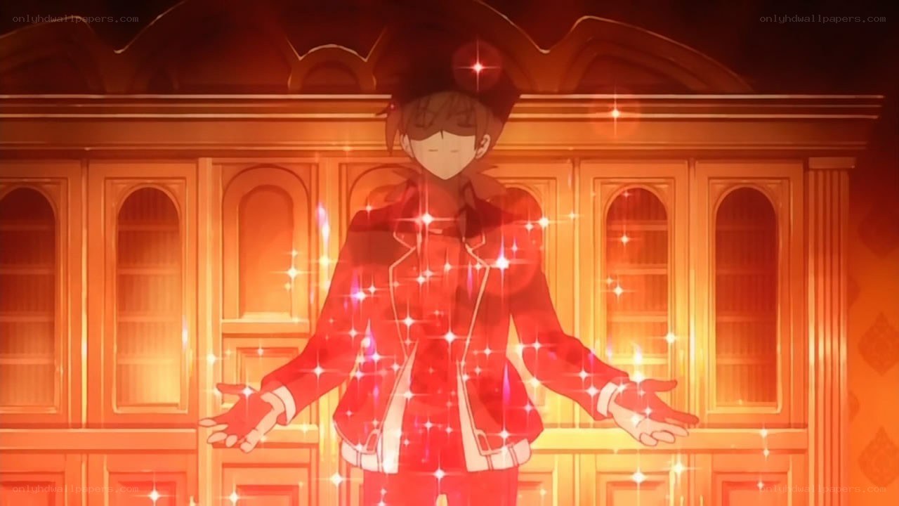 anime character in red suit