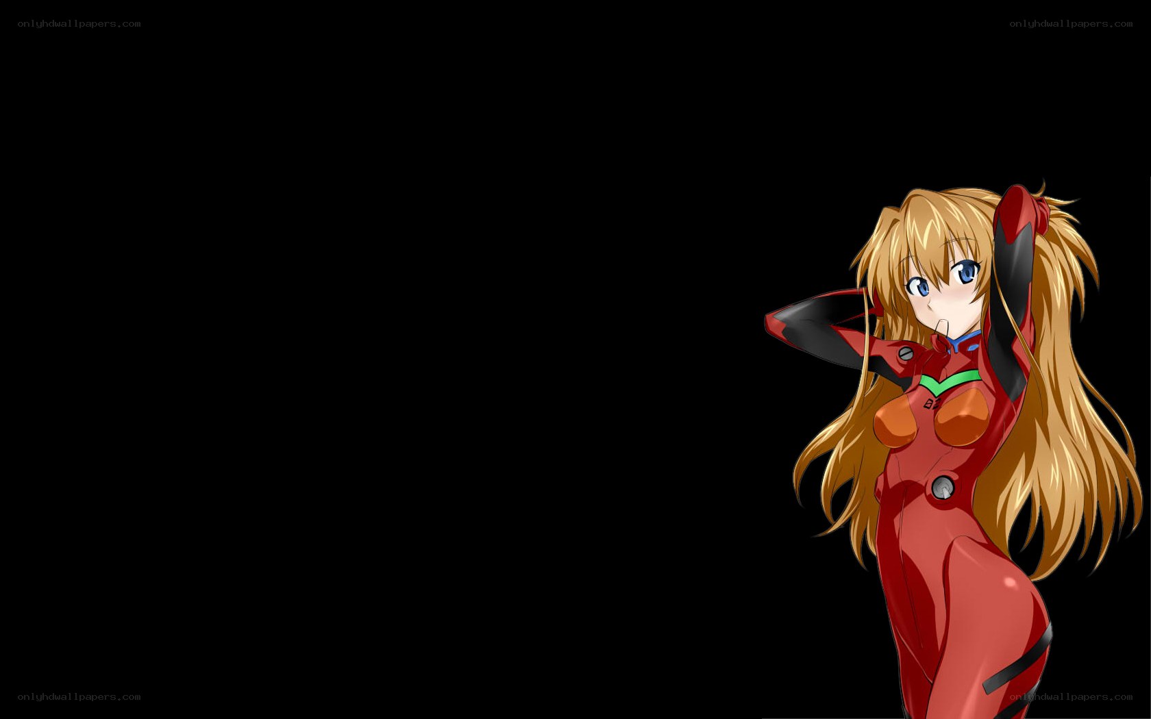 anime character in red suit