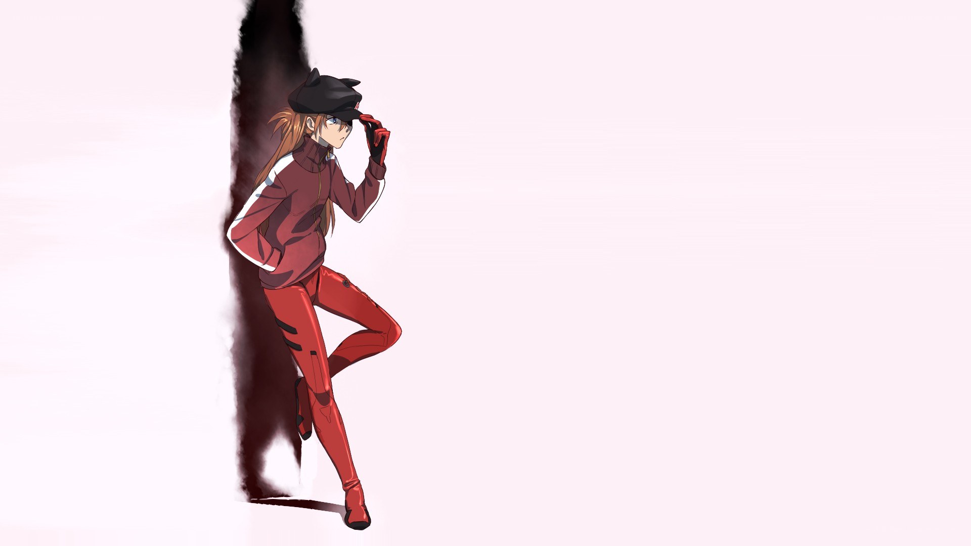 anime character in red suit