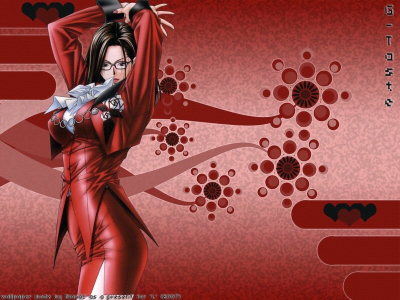 anime character in red suit