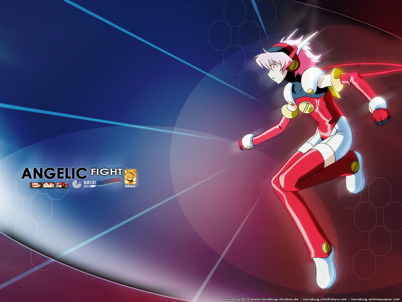 Anime Character in Red Suit — Dynamic, Energetic